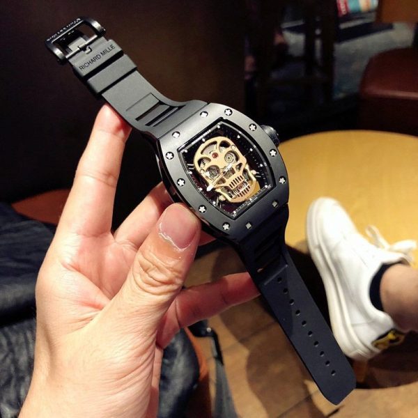 限定希少！リシャール・ミル トゥールビヨン スカル ナノセラミック RM5201 - 画像 (2)
