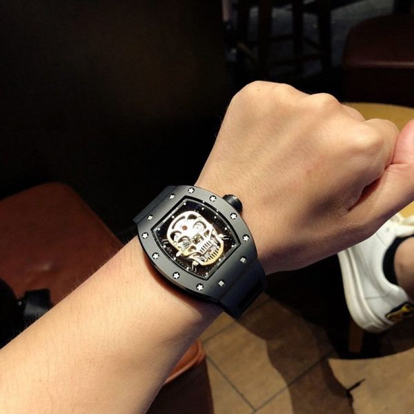 限定希少！リシャール・ミル トゥールビヨン スカル ナノセラミック RM5201 - 画像 (4)