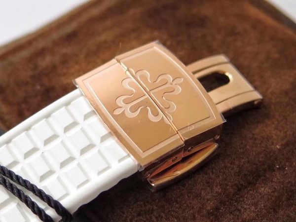 【日本未発売】パテックフィリップ アクアノートルーチェ コピー★ホワイト ローズゴールド paa65761 - 画像 (9)