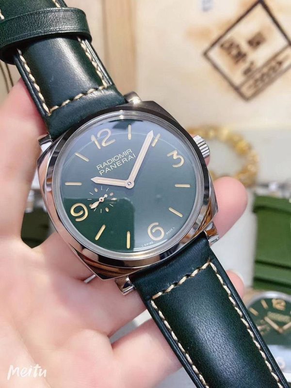 世界中で大人気♪パネライ ラジオミール カーフストラップ偽物 42mm pab32621 - 画像 (2)