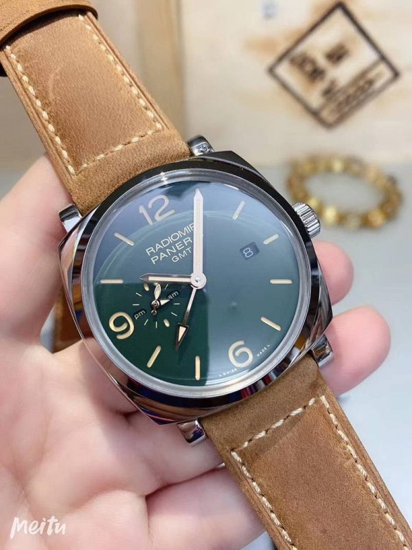 世界中で大人気♪パネライ ラジオミール カーフストラップ偽物 42mm pab32621 - 画像 (4)