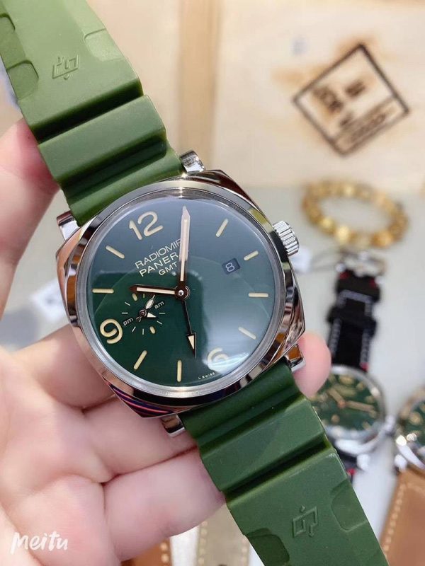 世界中で大人気♪パネライ ラジオミール カーフストラップ偽物 42mm pab32621 - 画像 (5)