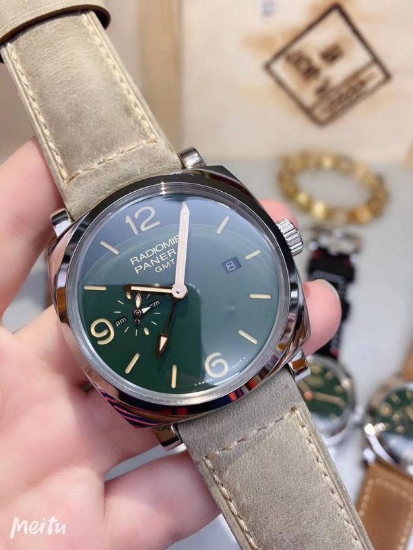 世界中で大人気♪パネライ ラジオミール カーフストラップ偽物 42mm pab32621 - 画像 (6)