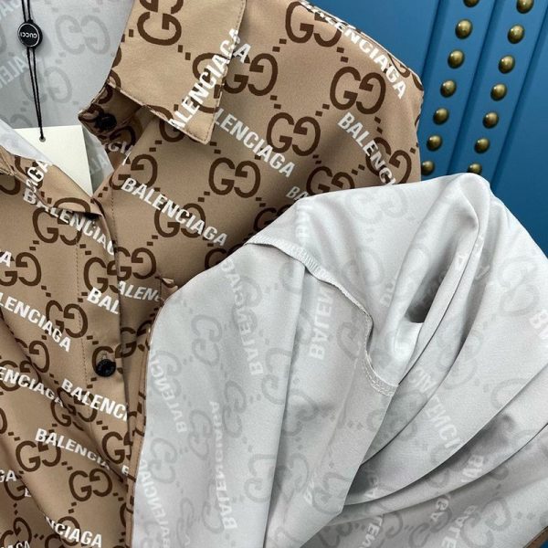 秋冬新作グッチ バレンシアガ シャツ コピー 上下セット gum77077 - 画像 (6)
