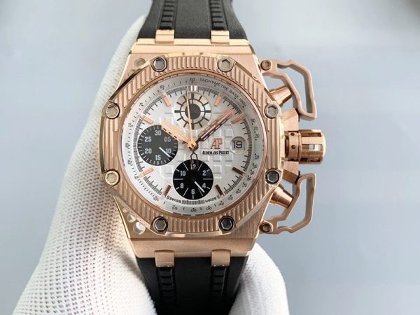 大人気！オーデマピゲ ロイヤルオーク 偽物 オフショアクロノ T3 世界限定1000本 25863TI - 画像 (8)