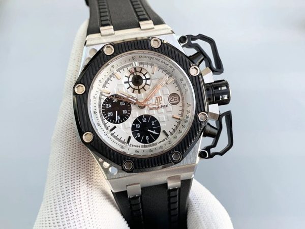 世界中で大人気♪オーデマピゲ ロイヤルオーク 偽物 オフショアクロノ T3 世界限定1000本 Ody67142 - 画像 (2)