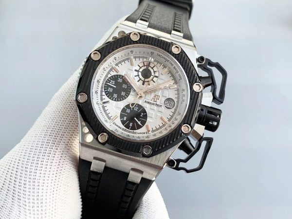 世界中で大人気♪オーデマピゲ ロイヤルオーク 偽物 オフショアクロノ T3 世界限定1000本 Ody67142 - 画像 (3)