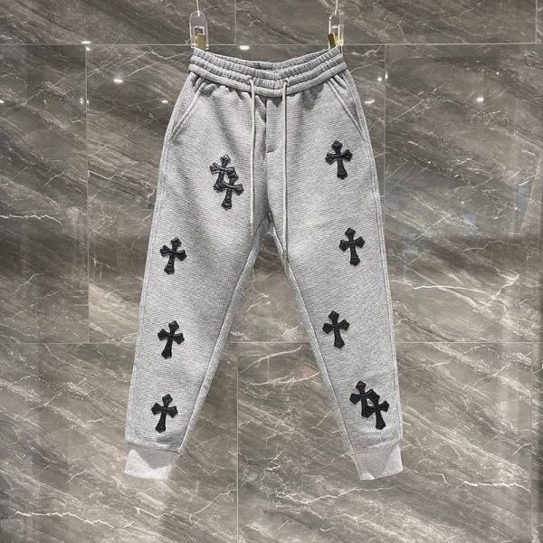日本未入荷クロムハーツ【CHスウェットパンツ】◆スクロールラベル コピー 2色 Kui59146 - 画像 (2)