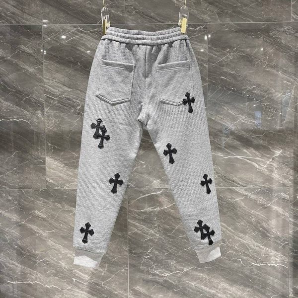 日本未入荷クロムハーツ【CHスウェットパンツ】◆スクロールラベル コピー 2色 Kui59146 - 画像 (3)