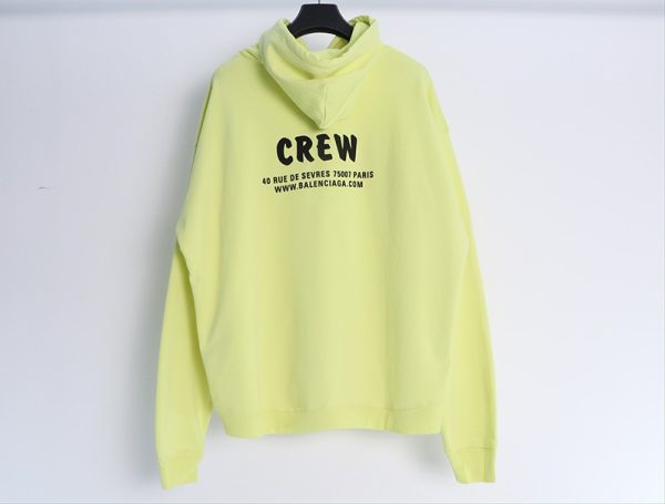 世界中で大人気♪バレンシアガ パーカー 偽物 CREW ミディアムフィットフーディー bad84810 - 画像 (3)