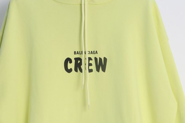 世界中で大人気♪バレンシアガ パーカー 偽物 CREW ミディアムフィットフーディー bad84810 - 画像 (4)
