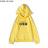 追跡付き発送バレンシアガ パーカー コピー CREW ミディアムフィットフーディー 3色 bao43274 - 画像 (3)