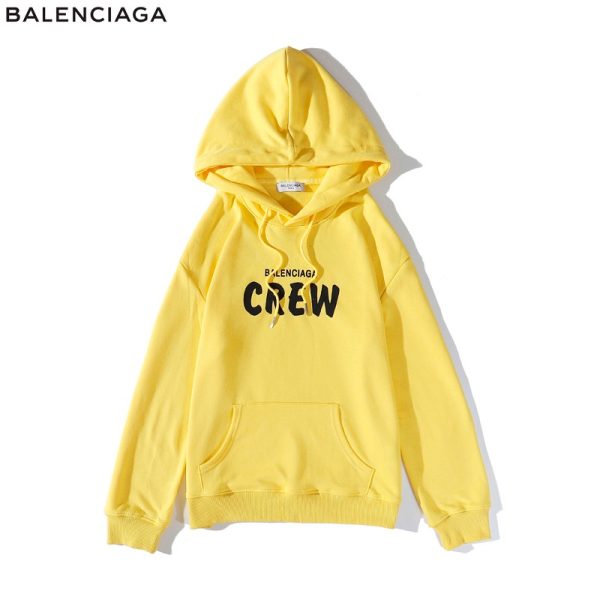 追跡付き発送バレンシアガ パーカー コピー CREW ミディアムフィットフーディー 3色 bao43274 - 画像 (3)