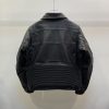 争奪戦バレンシアガ コピー ロゴバイカージャケット◆ブラック◆ 594594TGS081000 - 画像 (2)