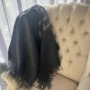 注目度抜群！【フェンディ】カール ポンチョ ウール＆カシミア fee27296 - 画像 (6)