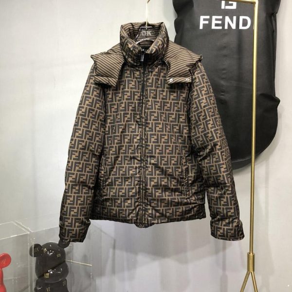 大人気！フェンディモンスター  フード付 ダウン偽物 ☆両面着用可能☆ fec77049 - 画像 (2)