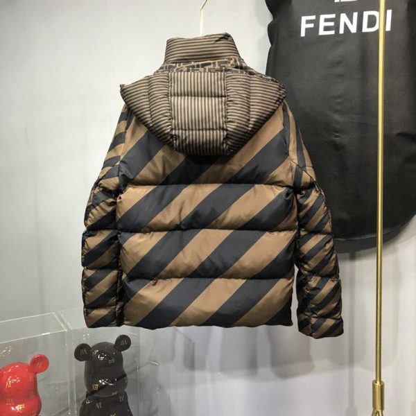 大人気！フェンディモンスター  フード付 ダウン偽物 ☆両面着用可能☆ fec77049 - 画像 (6)