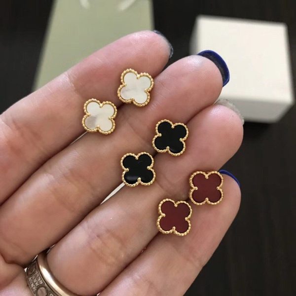 21-22AW 【ヴァンクリーフ&アーペル】マジック アルハンブラ イヤリング/ピアス コピー vaq35163 - 画像 (9)