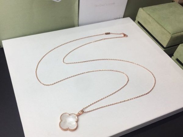 完売必至 ★ヴァンクリーフ&アーペル★ヴィンテージアルハンブラ偽物★ペンダント vag04070 - 画像 (4)
