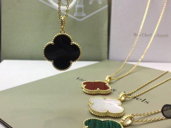完売必至 ★ヴァンクリーフ&アーペル★ヴィンテージアルハンブラ偽物★ペンダント vag04070 - 画像 (8)
