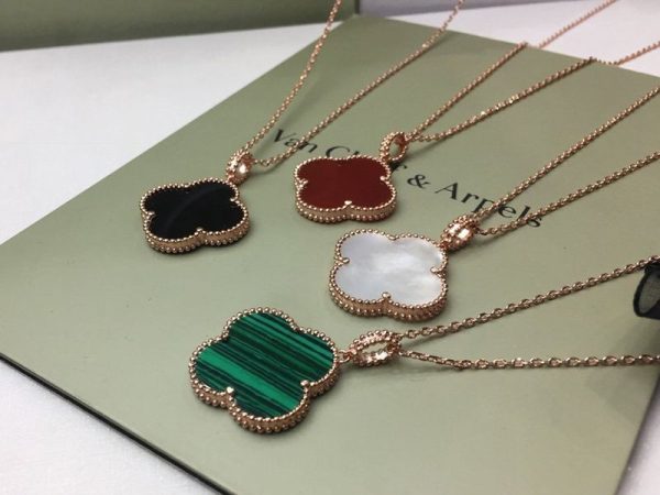 完売必至 ★ヴァンクリーフ&アーペル★ヴィンテージアルハンブラ偽物★ペンダント vag04070 - 画像 (7)