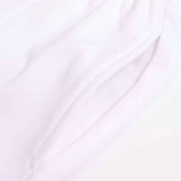 【日本未発売】バレンシアガ Political Campaign Sweat パンツ コピー★カーリーフリース　ホワイト bai35225 - 画像 (5)
