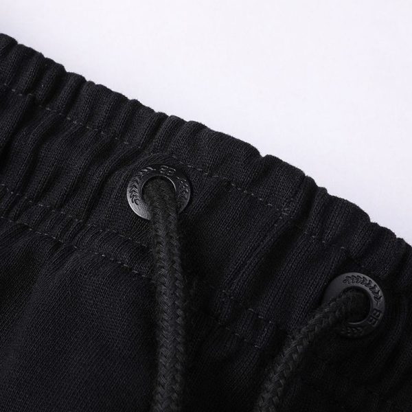 目を惹くカラーバレンシアガ 偽物 Political Campaign Sweat パンツ★カーリーフリース　ブラック bav26689 - 画像 (5)