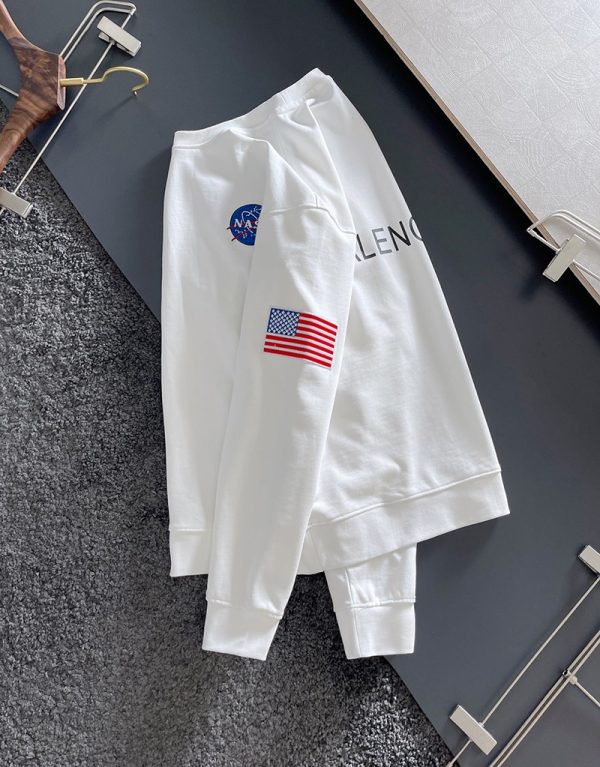 欲しい♡超限定♪バレンシアガ トレーナー 偽物 レギュラー クルーネック スペース NASA baf31586 - 画像 (7)
