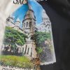 ◇バレンシアガ パーカー 偽物◇存在感抜群♪サクレクール寺院プリントパーカー bax74562 - 画像 (7)
