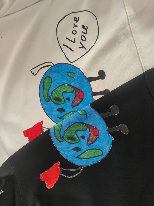 《大人気》【バレンシアガ パーカー 偽物】LOVE EARTH LARGE FIT フーディーパーカー 620947TKV959040 - 画像 (9)