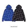 大人気【バレンシアガ パーカー コピー】ロゴ ミディアムフィット フーディー 2色 600583TIV715011