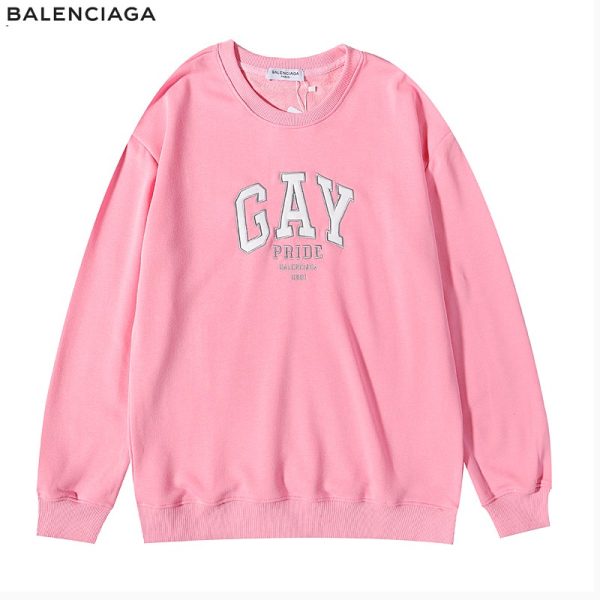 可愛い【バレンシアガ パーカー 偽物】GAY PLIDE オーバーサイズ ロゴ bag93949 - 画像 (2)