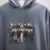【限定カラー】バレンシアガ パーカー 偽物 ラムシュタインボクシーフード付き bal33905 - 画像 (3)