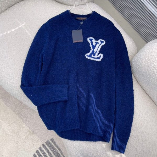 【日本未入荷】ルイヴィトン ニット 偽物 ステッチクルーネックニット vud62411 - 画像 (2)