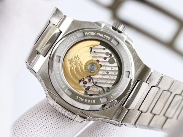 累積売上総額第１位！パテックフィリップ 偽物 ノーチラス 全面ダイヤ pay04344 - 画像 (8)