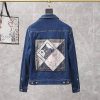 送料込 ディオール★SALE！コピーテクスチャード カジュアル デニムジャケット deb04413 - 画像 (2)