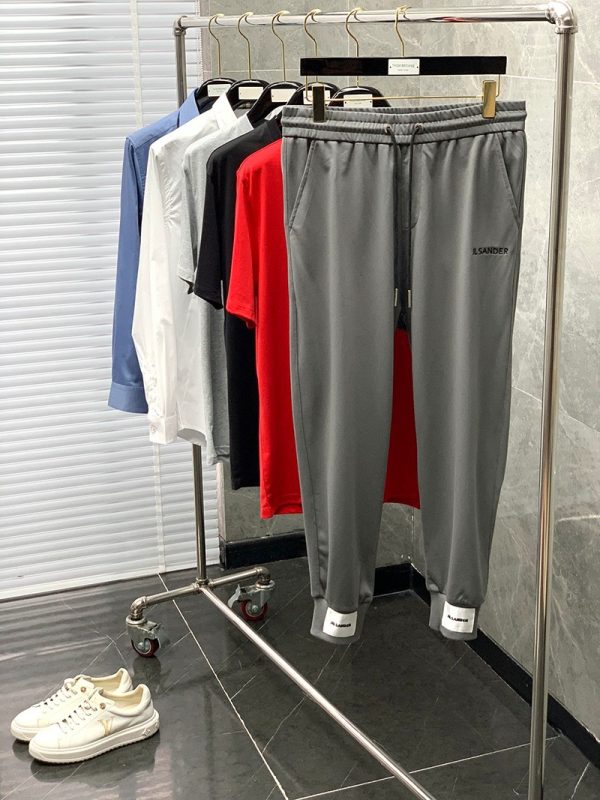 関税フリー ジルサンダー パンツ 偽物 ニュアンスカラー フラット フロントウールパンツ Jir39960 - 画像 (2)