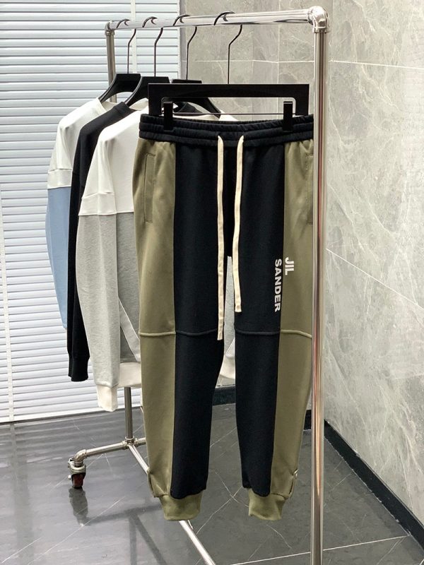 欲しい♡超限定♪ジルサンダー パンツ 偽物 モノグラム★コットン スウェットパンツ Jil28707 - 画像 (2)