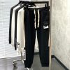 【日本未発売】ジルサンダー パンツ 偽物 モノグラム★コットン スウェットパンツ Jit51000 - 画像 (2)