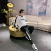 完売必至ジルサンダー パンツ 偽物 モノグラム★コットン スウェットパンツ Jiz69992 - 画像 (7)