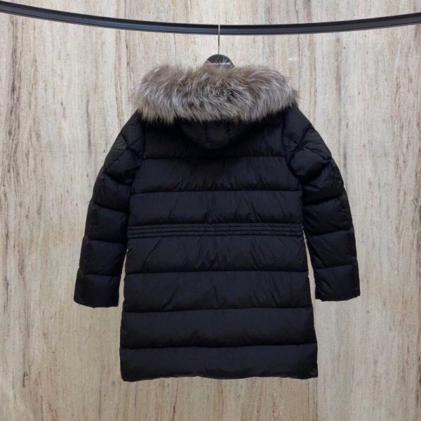 日本未入荷モンクレール ロングダウン 偽物 ブラック moq53993 - 画像 (2)