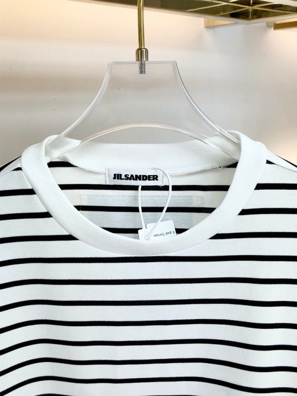 人気 ジルサンダー Tシャツ パロディ ロゴ プリント コットン 送関込み Jiq96698 - 画像 (5)
