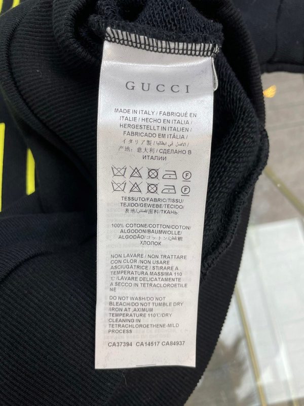 追跡付き発送 グッチ 100周年記念 コピー コットン スウェットシャツ guu40532 - 画像 (8)