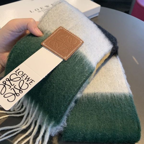 完売必至ロエベ ストライプ スカーフ 偽物 (モヘア) loa92123 - 画像 (5)