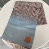 累積売上総額第１位！ロエベ チェック スカーフ コピー(カシミヤ) loe78781 - 画像 (4)