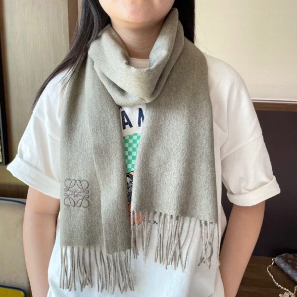 21-22AWロエベ カシミヤ マフラー スーパーコピー log37085 - 画像 (8)