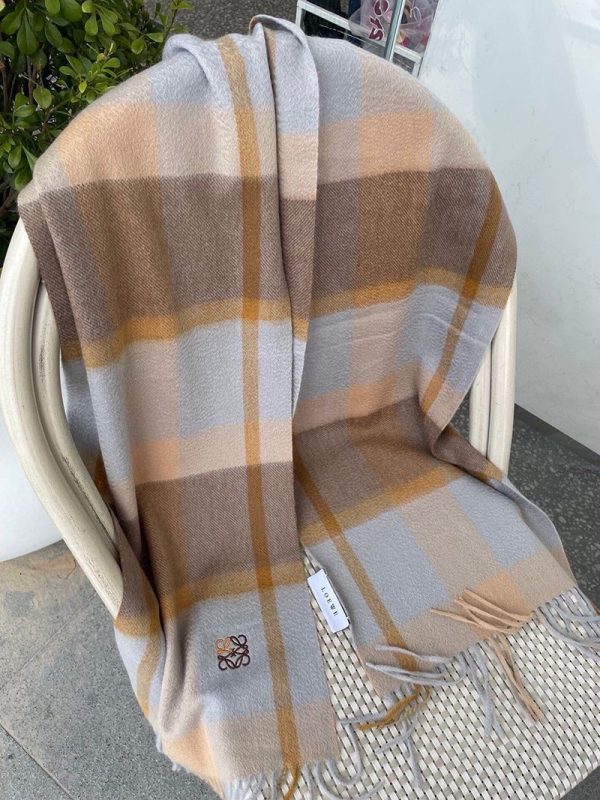 完売必至ロエベ ストライプ スカーフ コピー(カシミヤ) loe34835 - 画像 (4)