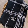 稀少 完売必至 シャネル ストール ウール シルク カシミヤ CC 偽物 shc16039 - 画像 (3)