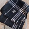 稀少 完売必至 シャネル ストール ウール シルク カシミヤ CC 偽物 shc16039 - 画像 (4)