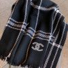 稀少 完売必至 シャネル ストール ウール シルク カシミヤ CC 偽物 shc16039 - 画像 (7)